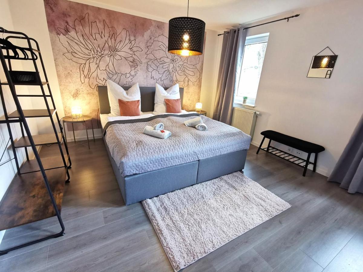 Bohnapartments Suedpark - Naehe Steigerwaldstadion - Gratis Parkplatz - Wlan - Vollausstattung Erfurt Kültér fotó