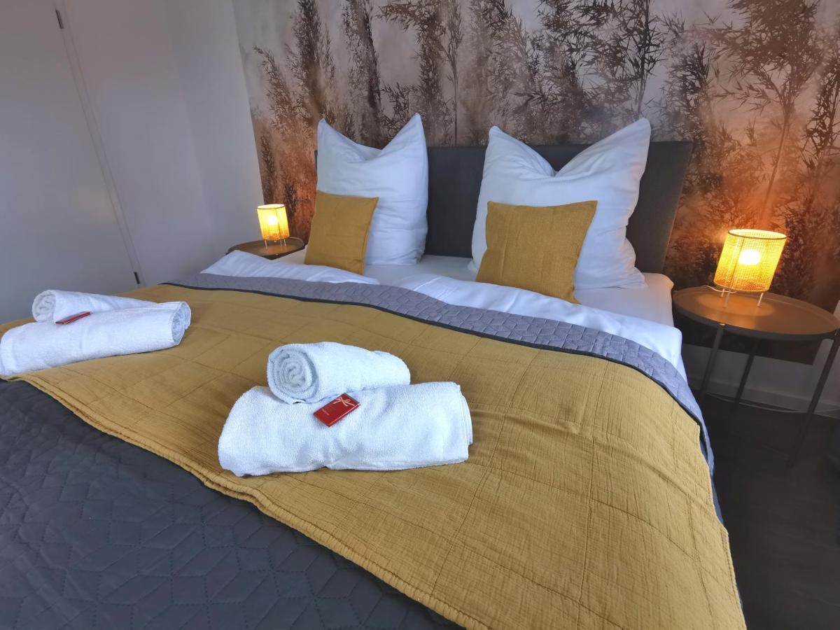 Bohnapartments Suedpark - Naehe Steigerwaldstadion - Gratis Parkplatz - Wlan - Vollausstattung Erfurt Kültér fotó